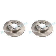 2x RAP BRAKES BREMSSCHEIBEN 230mm VOLL HINTEN passend für AUDI A1 A2 A3 TT SEAT 
