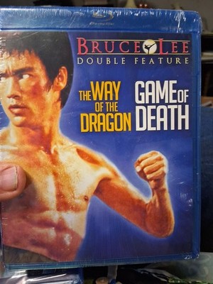  Bruce Lee Double Feature:The Way Of  Dragon/Game of Death (BLU-RAY) NEW. READ..