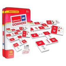 Junior Learning 482 Subtraction Dominoes, Ages 5 To 10