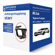 G.D.W. Anhängerkupplung starr für KIA Sportage V Typ NQ5 AHK