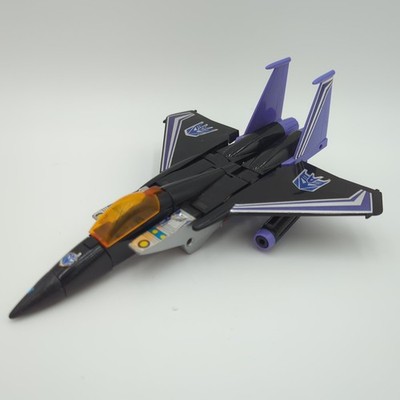 Skywarp 1983 Vintage G1 Transformers F-15 Fighter Hasbro Action Figure As Is