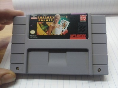 Super Caesar's Palace-Super Nintendo-snes- Authentic- Cart Only- Tested