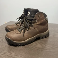 Hi-Tec Mens Altitude II Waterproof Hiking Mid Top Brown Boots Size 11 