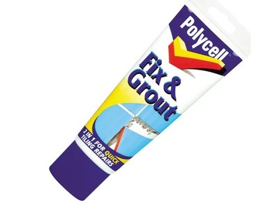 Polycell Fix Fugenmörtel wasserfest Oberfläche Fliesen Reparatur Tube 330g weiß PLCFNG330GS