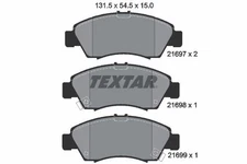 Textar Front Brake Pads Set For Honda Brio Brio Amaze Capa City Civic Crx Domani