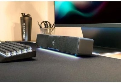 Razer Leviathan V2 X PC-Gaming Soundbar, USB-C, Bluetooth 5.0, Chroma RGB, Sch.