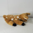 The Bearington Collection Fawn Deer Plush Stuffed Animal Spotted Brown White 10"