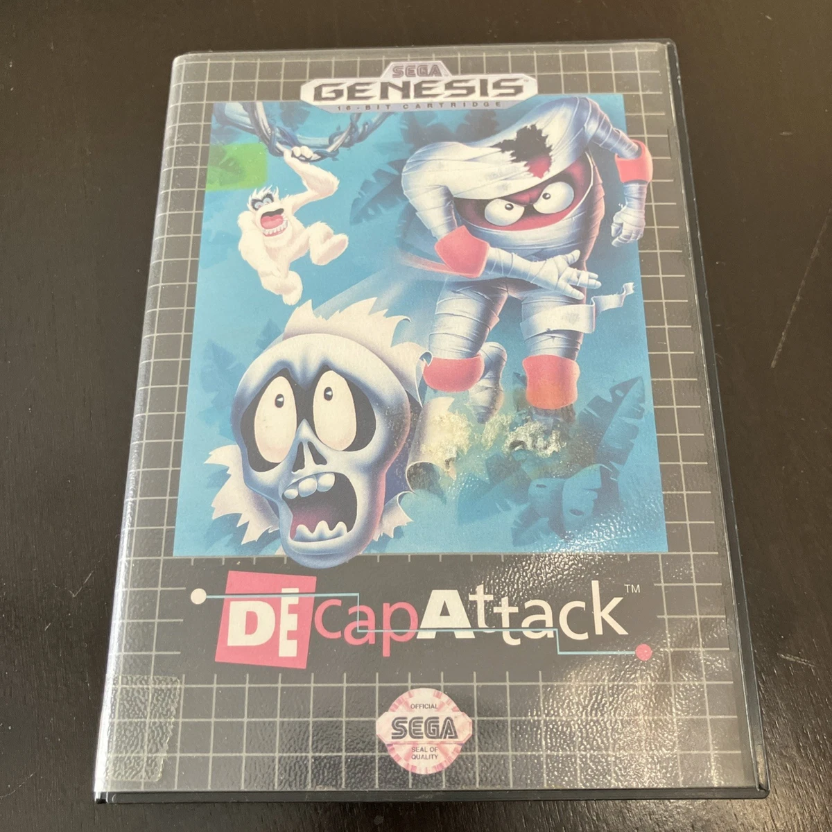 DECAP ATTACK SEGA Megadrive jeu PAL UK manuel manquant EUR 23,63