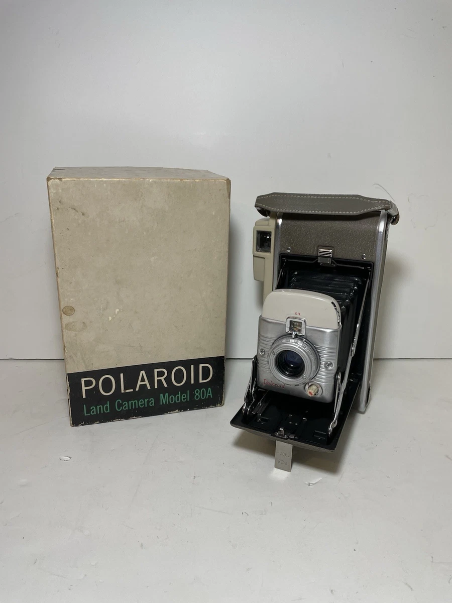 Antica Fotocamera Polaroid Model 80B Condizioni A Riparazione O per Pezzi ( 9-32