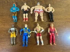 Lot of 8 Vintage 1990s GI Joe Action Figures Street Fighter