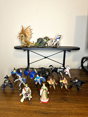 Huge Papo Painted Medieval Fantasy Figurine Lot years 1999-2008
