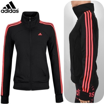 Adidas Damen Trainingsjacke Sport Jacke Laufjacke Fitness schwarz [32 34 36 38]