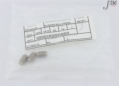 【М】 27229 VARIAN PLUNGER, BALL, SPRING, E11082510 (LOT OF 3) (NEW