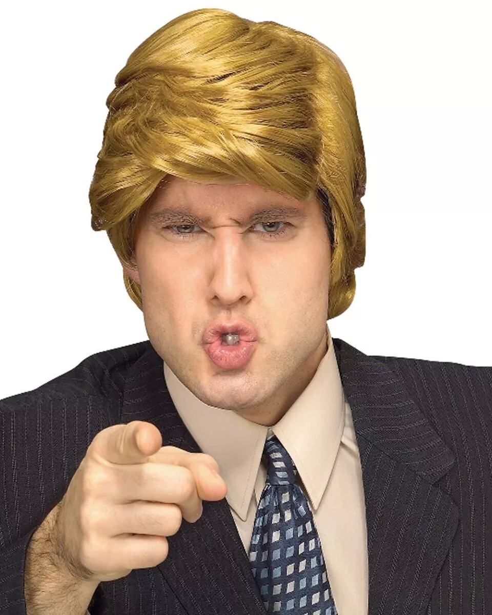 W856 Mr Billionaire President Donald Trump USA America Costume