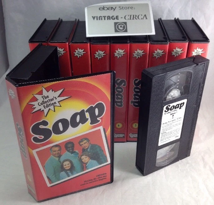 SOAP TAPE SET VHS COLLECTOR'S EDITION Lot 1-10 Columbia House Series Tape *RARE* - Image 2 of 4