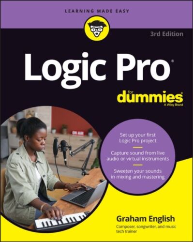  Logic Pro For Dummies by Graham English  NEW Paperback  softback - Zdjęcie 1 z 1