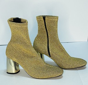 gold sock boots