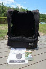 Pet Gear I-GO2 PLUS Roller Backpack Travel Carrier Car Seat Cat Dog Mesh Bag