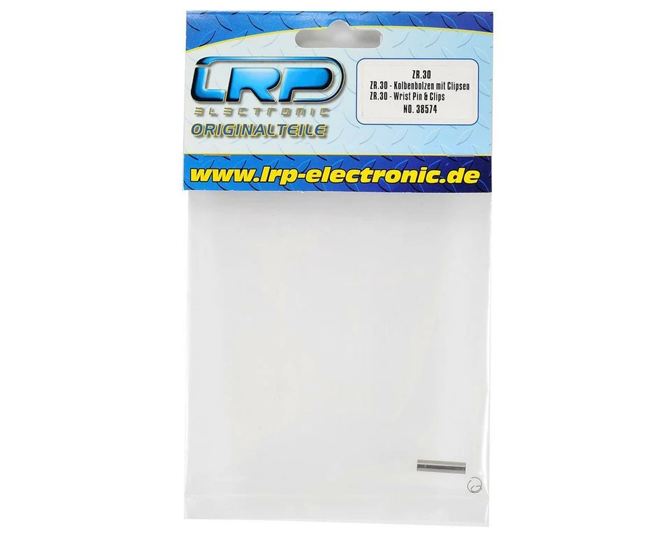 LRP ZR.30/.32 Wrist Pin & Clip Set [LRP38574] - Image 2 of 2