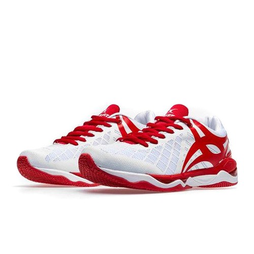 netball trainers red