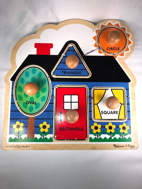melissa and doug first shapes puzzle
