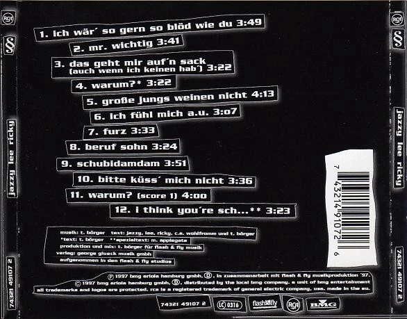 Tic Tac Toe ‎– Jazzy Lee Ricky Audio CD - Bild 2 von 3