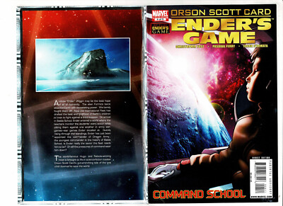 Ender's Game: Command School 4 (Marvel 2010) based on Orson Scott Card novel