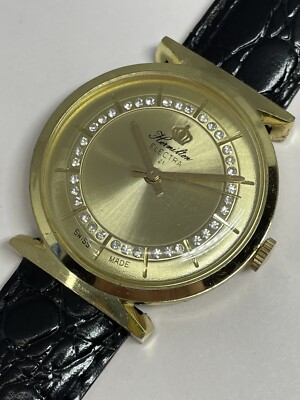 Jowissa Hormilton Electra 21 Swiss Made Mechanical Vintage Mens Watch 34mm 