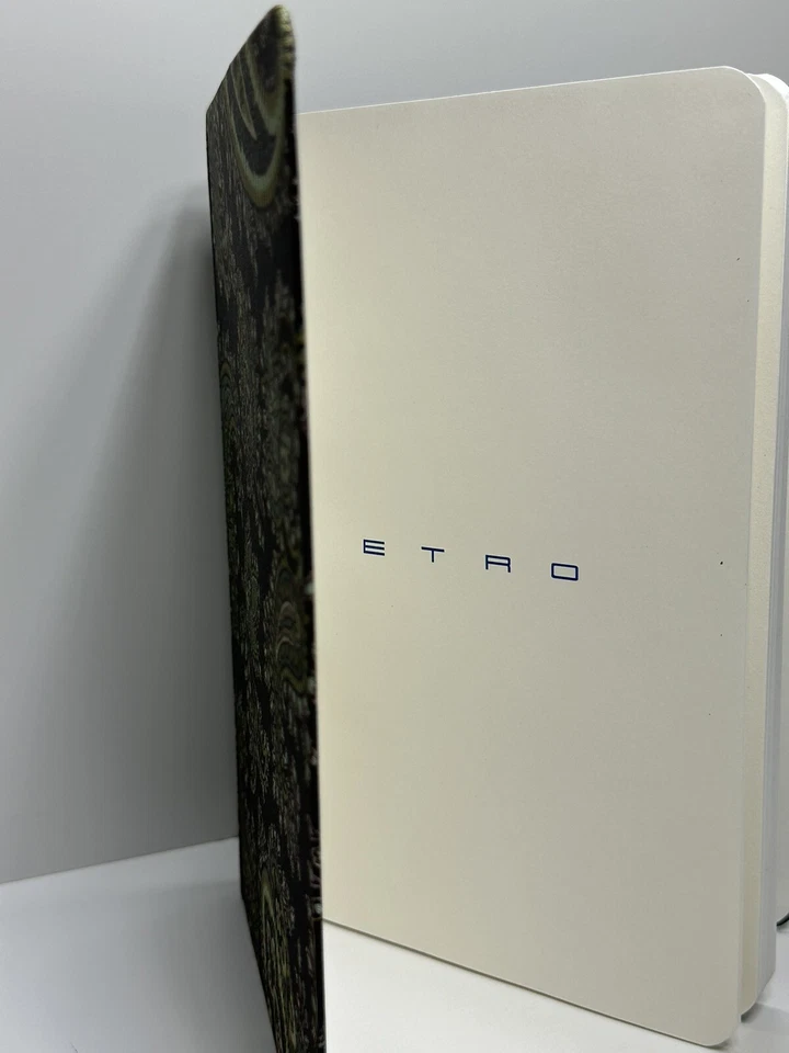 ETRO Dark Green Paisley Notebook Journal - Image 3 of 4