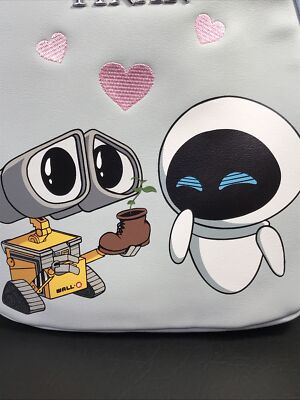 Disney Pixar WALL-E Chibi WALL-E & EVE Mini Backpack And Card Holder Loungefly Disney Pixar WALL-E Chibi EVE & WALL-E Mini  main image 3