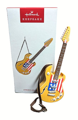 Hallmark 2022 American Woman Guitar Guess Who Song Sound Magic Keepsake Ornament
