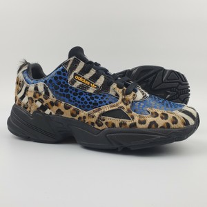 adidas falcon animal print