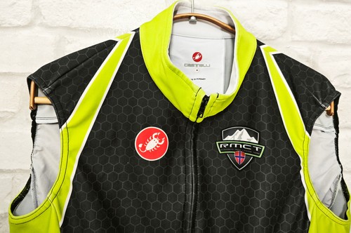 Chaleco de ciclismo Castelli Windstopper cremallera completa talla M - Imagen 2 de 6