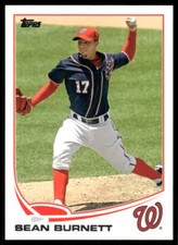 Sean Burnett 2013 Topps #254 Washington Nationals