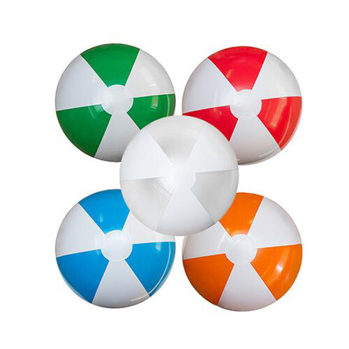 PACK OF 30x LARGE INFLATABLE BEACH BALL. 107cm Circumference - Picture 1 of 5