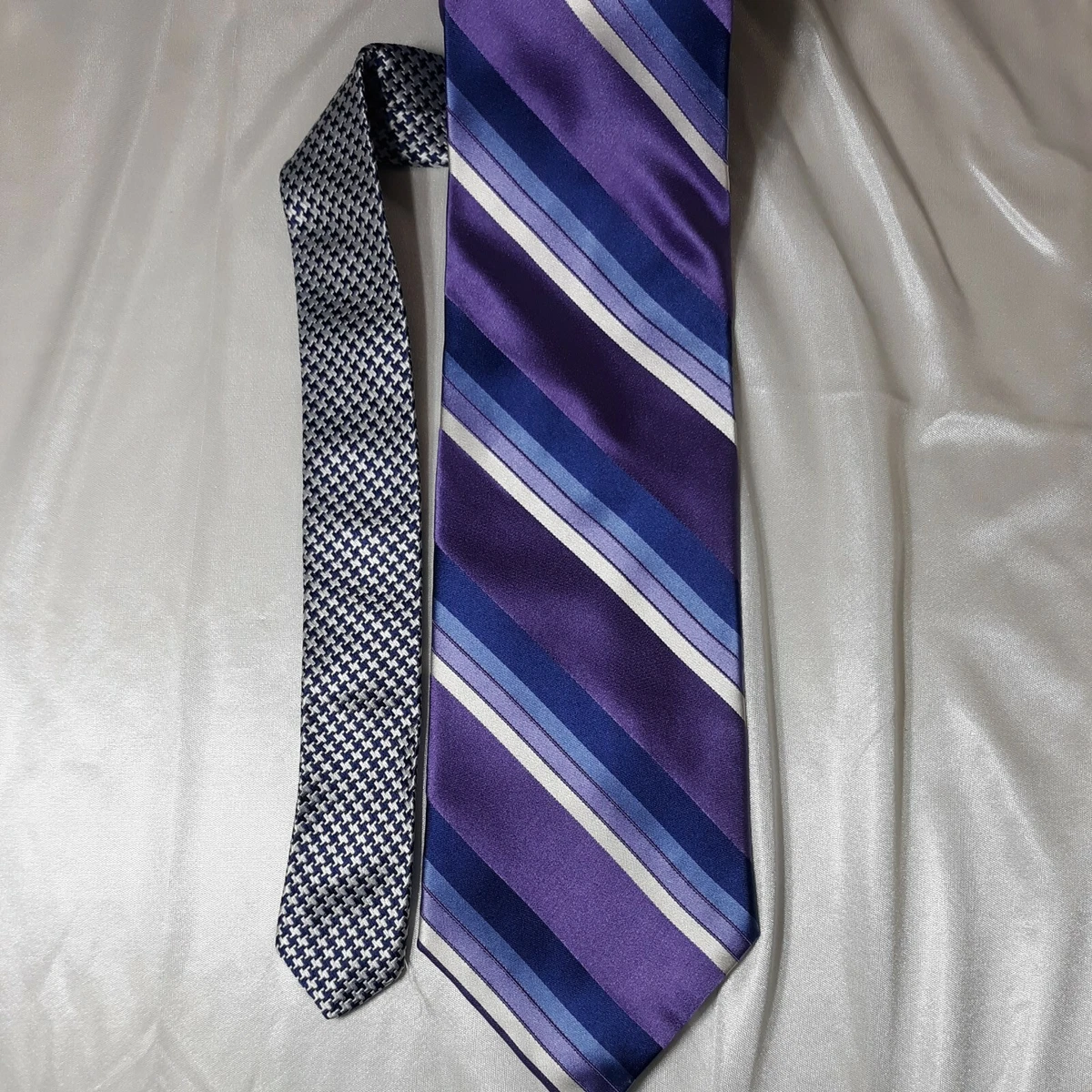 Tommy hilfiger purple tie Clearance