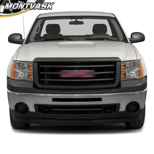 Plastic Hood Trim Molding Black For 20072013 GMC Sierra 1500 2500