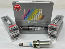 Set of 4 NGK Laser Iridium Spark Plug Nickel Core Tip Standard 0.032in ILFR6G-E