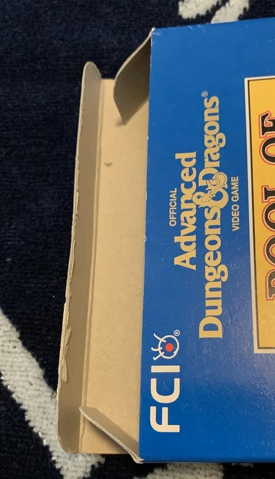 Advanced Dungeons & Dragons: Pool of Radiance NR MINT Nintendo NES CIB - Image 3 of 4