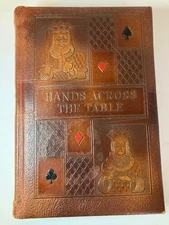 The Complete Card Player HC 1945 Leather Bound Illustrated Whittlesey House