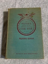 The Victory Cookbook (Wartime Edition) 1943 Illustrated Hardcover