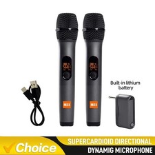 JBL Wireless Microphone System Set - Confezione da 2 per Karaoke Canto Cordless Mic Nuovo