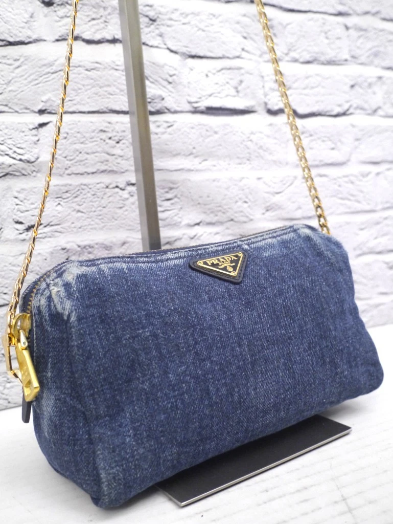 PRADA ショルダーバッグ ブルーバッグ & ハンドバッグ 女性用 | eBay