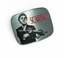 Scarface movie belt buckle Cowboy VTG Y2K