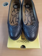 Fly Black Wedge Shoes Size 41 worn once immaculate