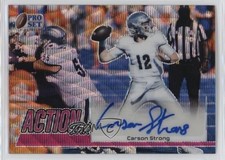 2022 Leaf Pro Set Metal Action Ink Pink Wave 2/20 Carson Strong Auto 0q0m