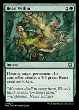 Beast Within 223 NM Modern Horizons 3 Commander MTG