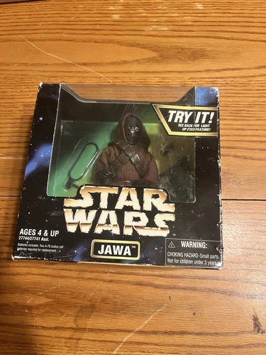 Star Wars JAWA with Light-up Eyes Kenner 1997 Fully Posable Figure
