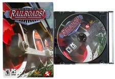 Sid Meier's Railroads ! (Windows PC, 2006) with Manual