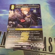 Final Fantasy TCG Emissaries Of Light Mont Leonis 16-082H Foil